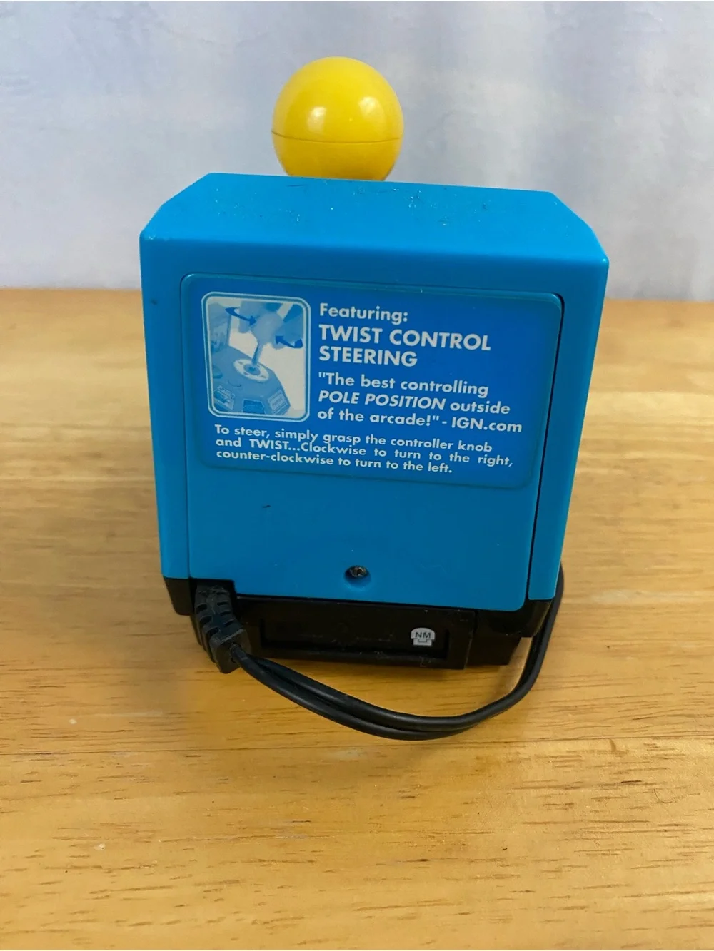 2004 Jakks Pacific Namco Ms. Pac-Man Plug and Play 5 Arcade Games Joystick